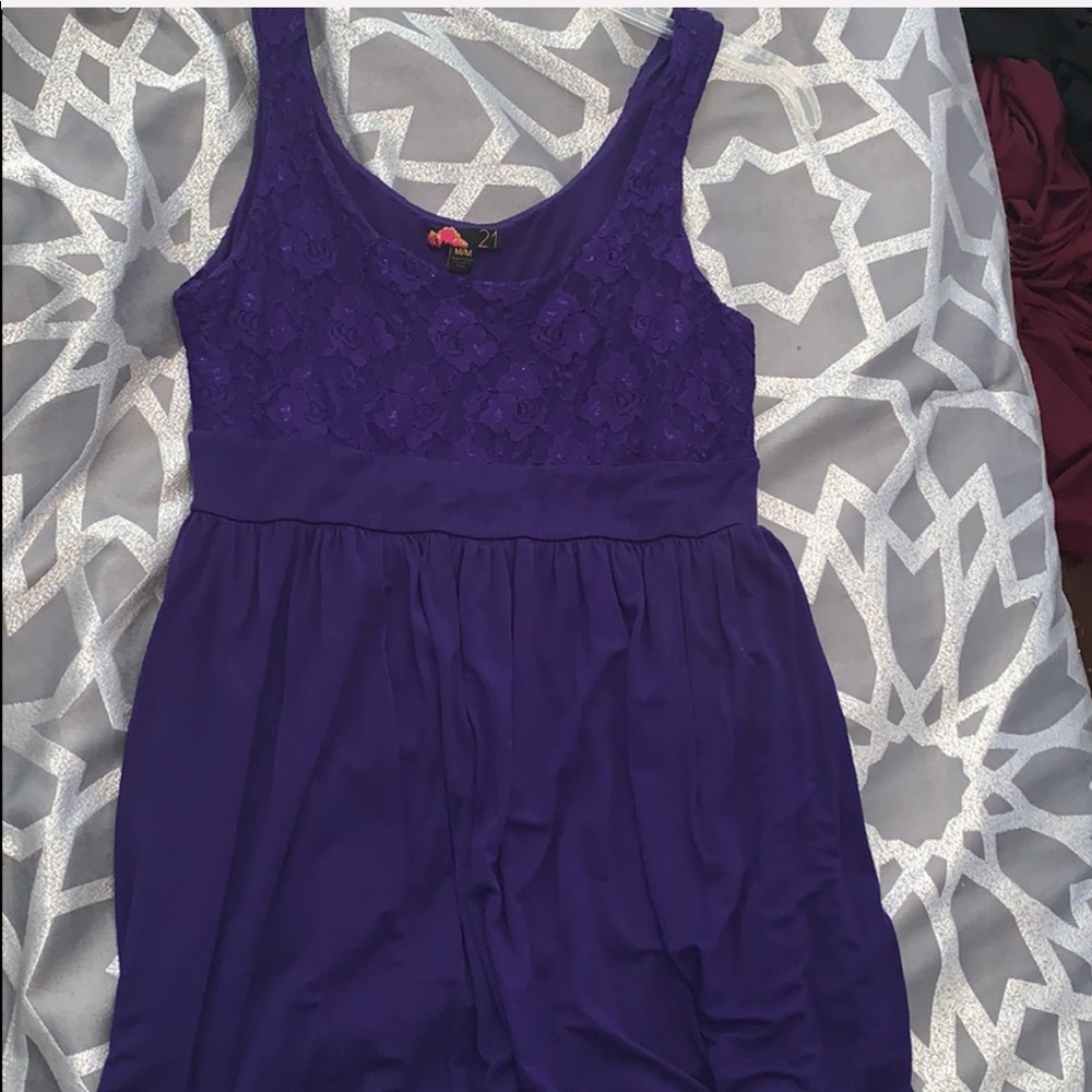 Purple dress